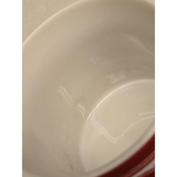 Etched Ceramic Mug California Republic Bear Red Off-White 14 Ounce SF Mercantile - Picture 8 of 15